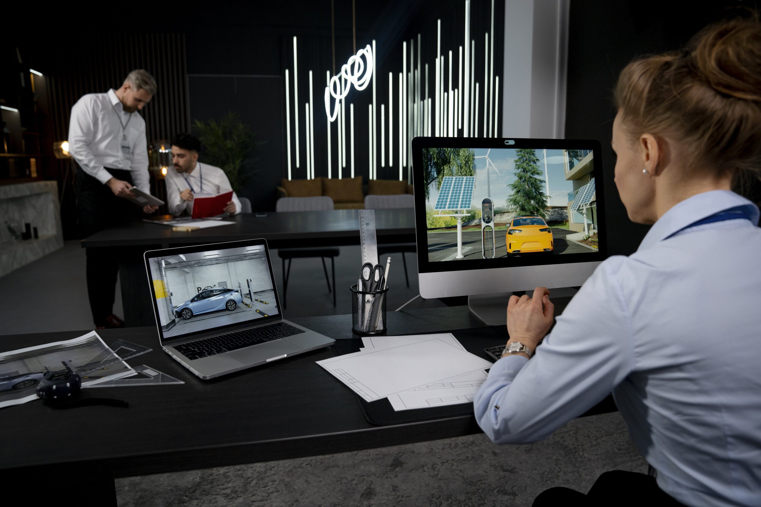 medium shot people working office min scaled